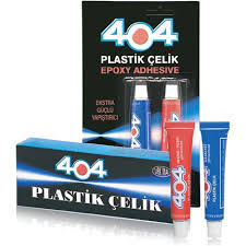 404 Plastik Çelik Yapıştırıcısı 16 Gr İkiz Tüp Yapıştırıcı