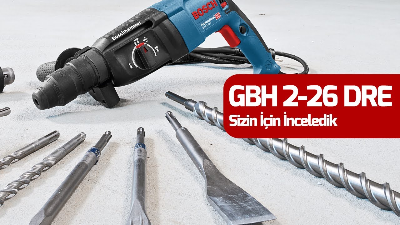 Bosch Gbh 2-26 Dre Profesyonel Kırıcı Delici Sds Plus