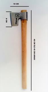 Ayaz Dövme Çelik Özel Yapım Mini Kamp Baltası Nacak