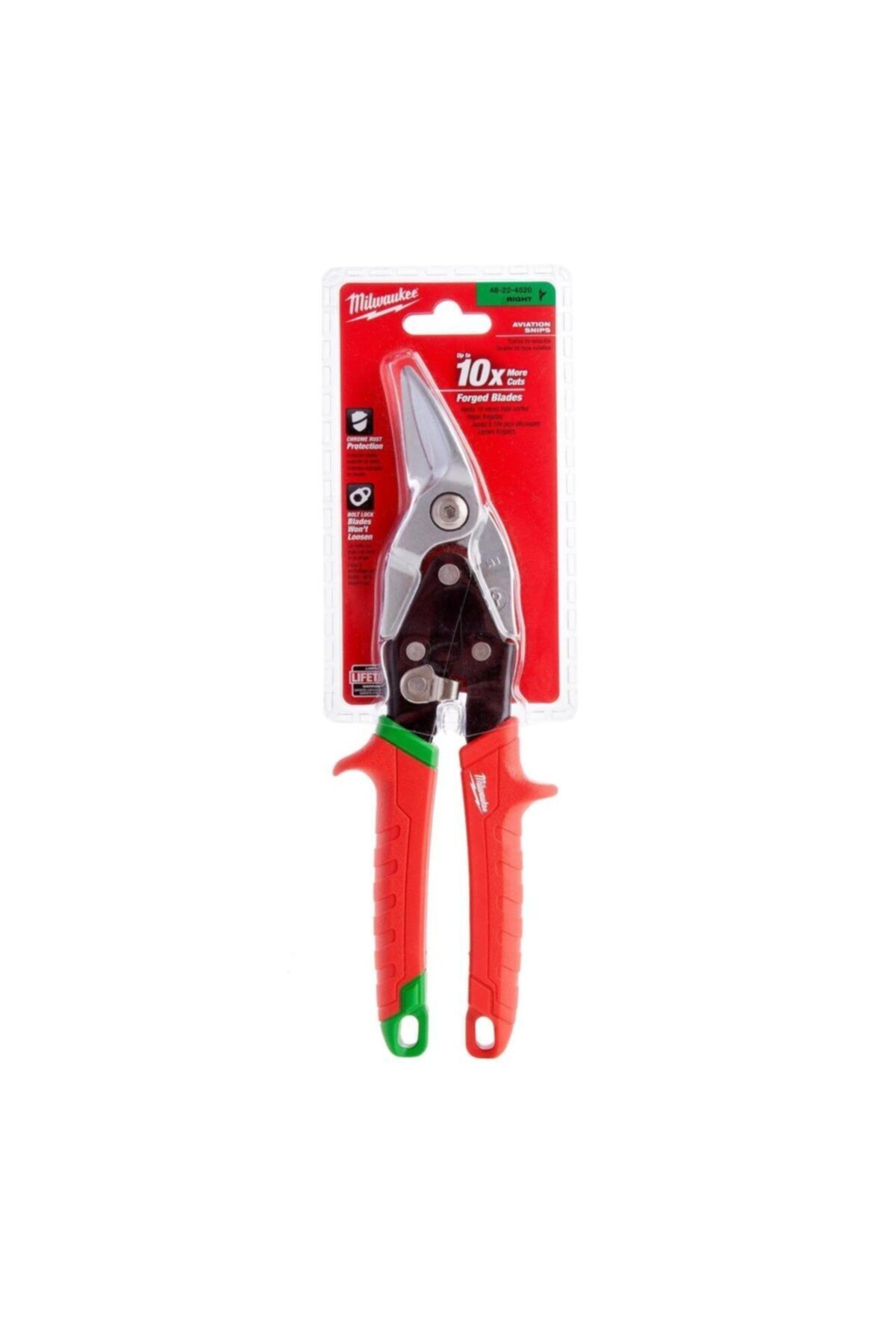 Milwaukee T48224520 Ağır Hizmet Tipi Kaportacı Makası Sağ