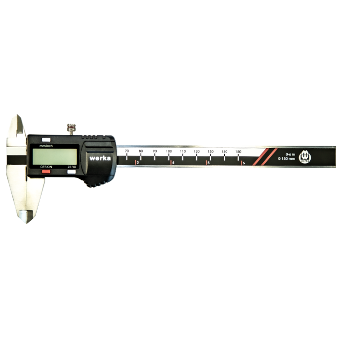 Werka 3 Tuşlu Dijital Kumpas 150mm/6’’