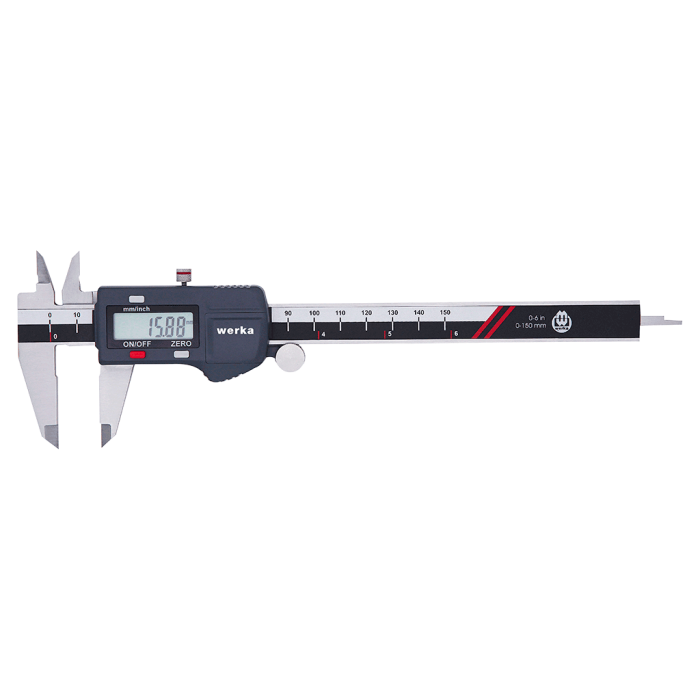 Werka 3 Tuşlu Dijital Kumpas 200x0.01mm