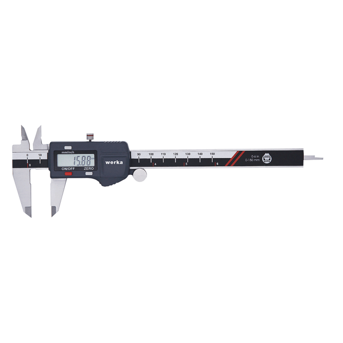 Werka 3 Tuşlu Dijital Kumpas 300x0.01mm