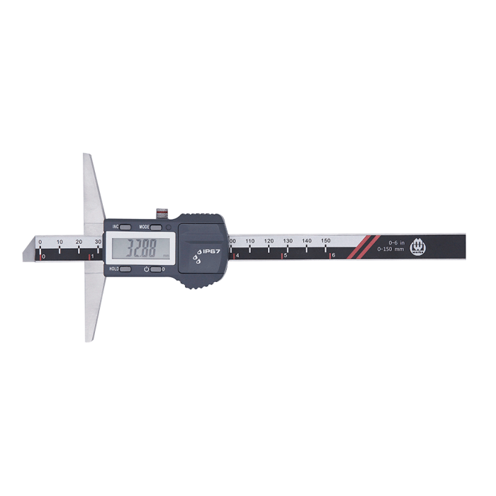 Werka IP67 Dijital Derinlik Kumpası 200x0.01mm W211-7947