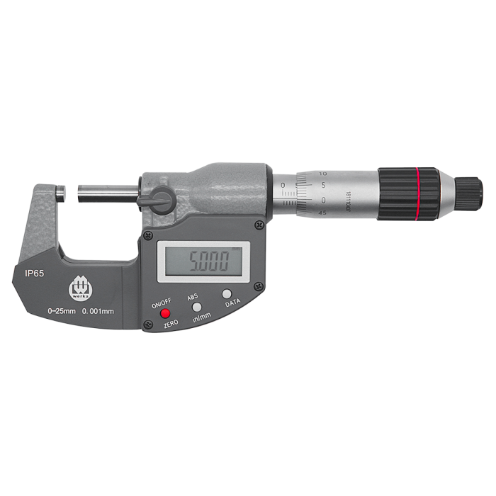 Werka IP65 Dijital Dış Çap Mikrometresi 75-100mm