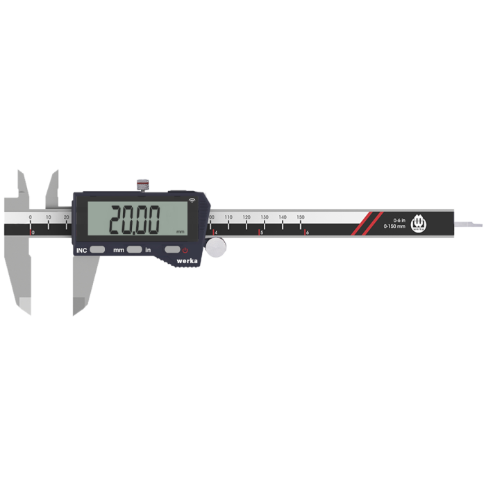 Werka IP67 Bluetooth Dijital Kumpas 200x0.001mm