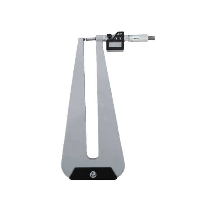 Werka IP65 Dijital Sac Metal Mikrometresi 0-25x0.01mm Tip B Küresel-Düz 300mm