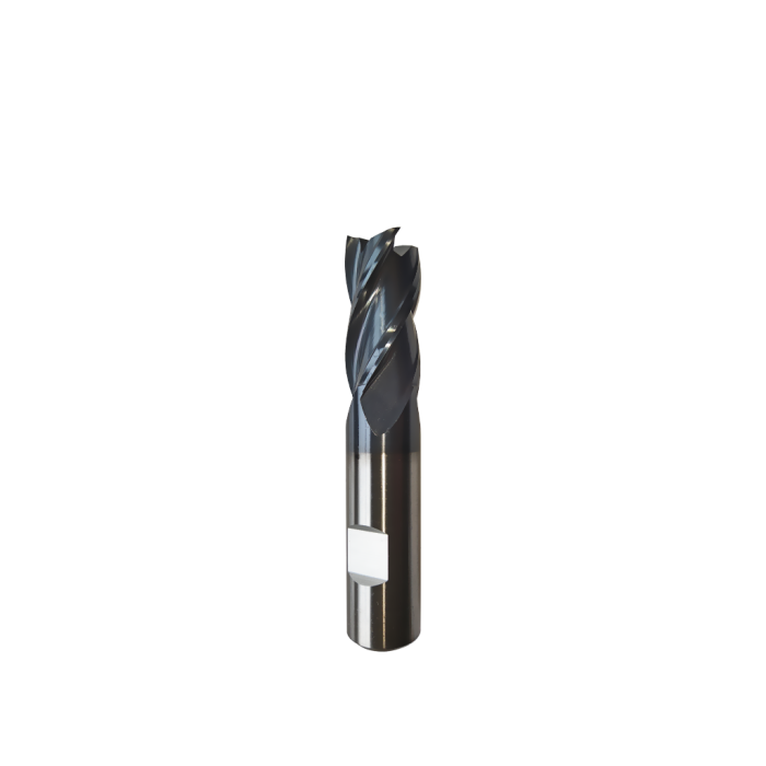 Werka DIN844 HSS-E Özel Kaplama Parmak Freze 8.0mm