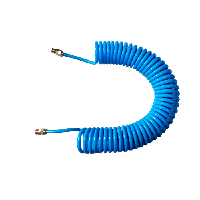 Yama Poliüretan Sabit Pir’’ Rekorlu Spiral Hortum 8 x 12mm 7.5m YH2S81207